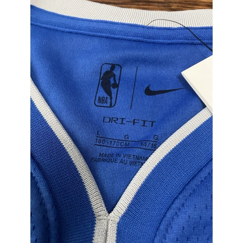 NWT Nike Dallas Mavericks Luka Doncic #77 Dri-FIT Swingman Icon Jersey Youth L